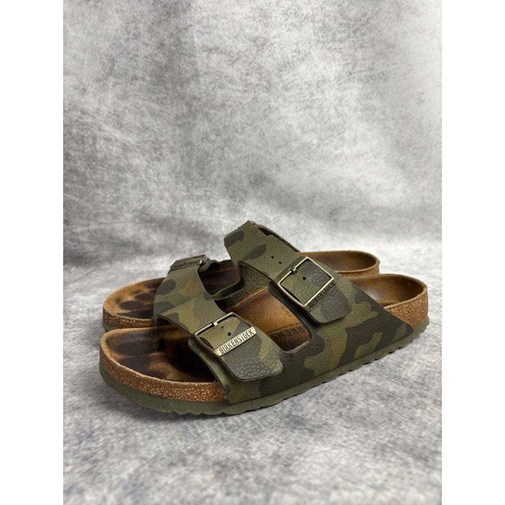 Birkenstock Arizona Slide 2 Strap Sandal in Camouflage EU 42 Men's 9 Wm's 11